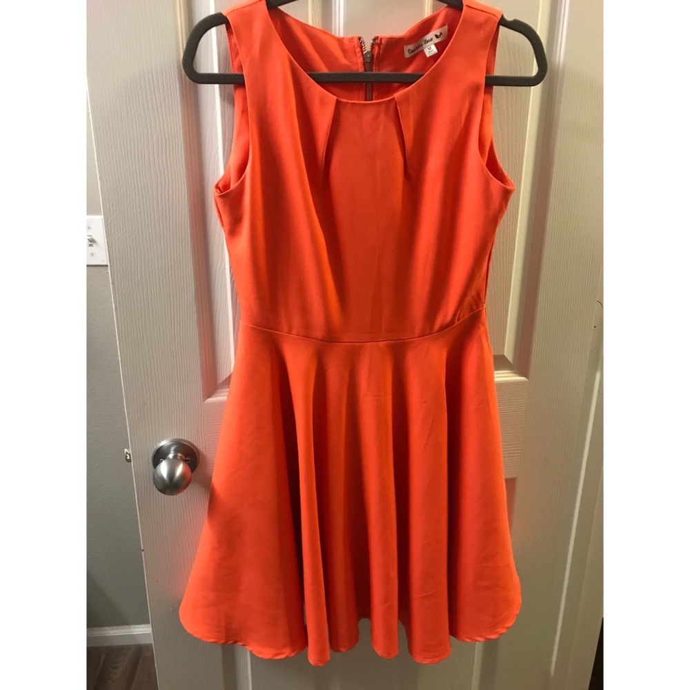 Double Zero Orange Dress